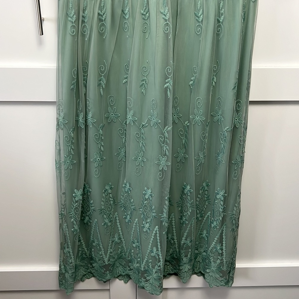 Polagram Embroidered Dress - Picture 8 of 10